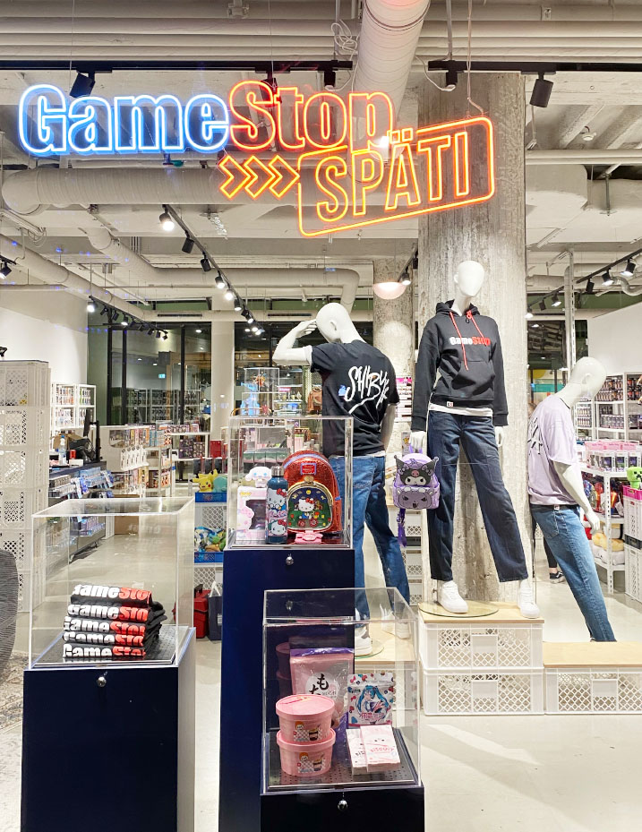 GameStop Späti Conceptstore